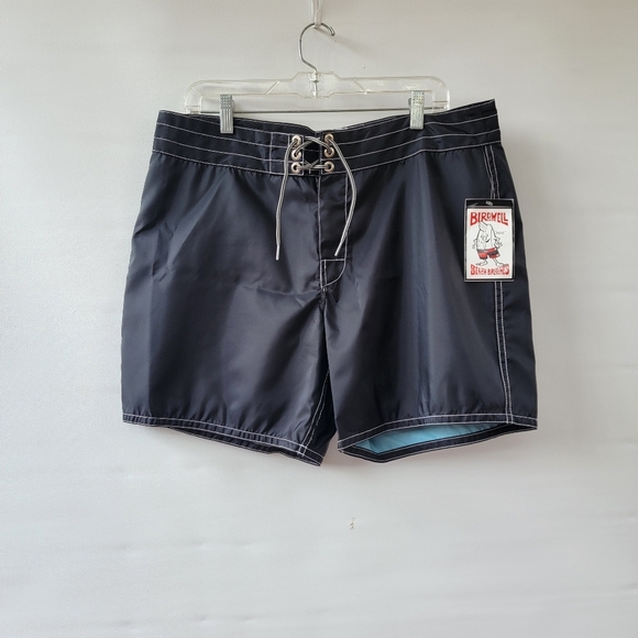 Birdwell Britches 310 Men's Size 36 Black Boardshorts Surf Shorts - Picture 14 of 14